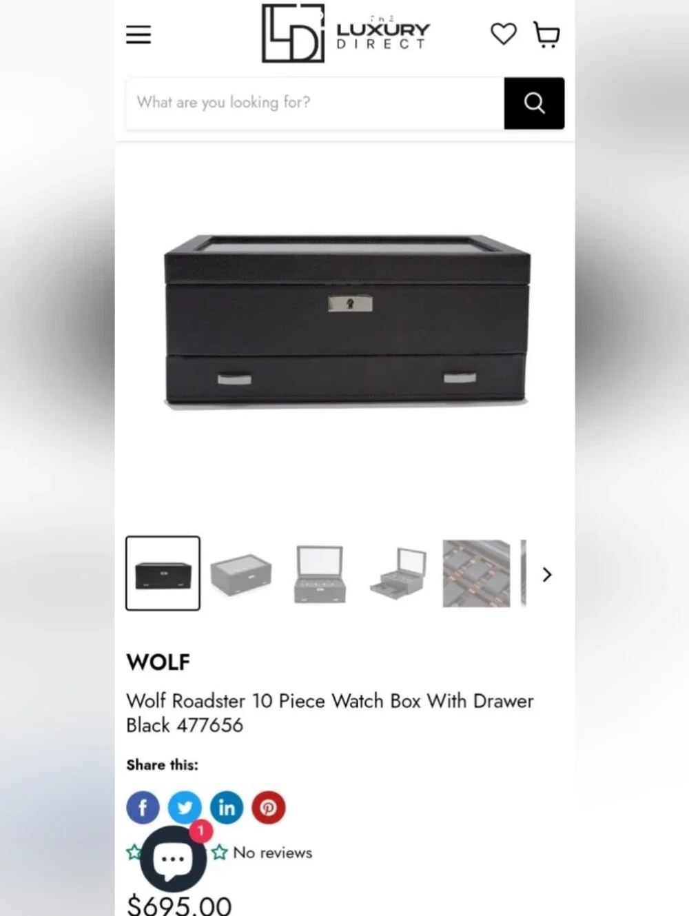 Wolf Watch Case